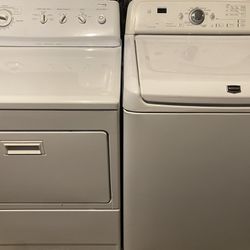 Maytag Washer And Kenmore Gas Dryer