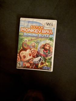 Super Monkey Ball Banana Blitz For Nintendo Wii