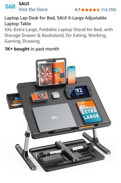 SAIJI XXL Adjustable Laptop Lap Desk