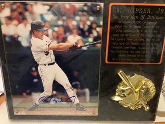 Cal Ripken autographed picture