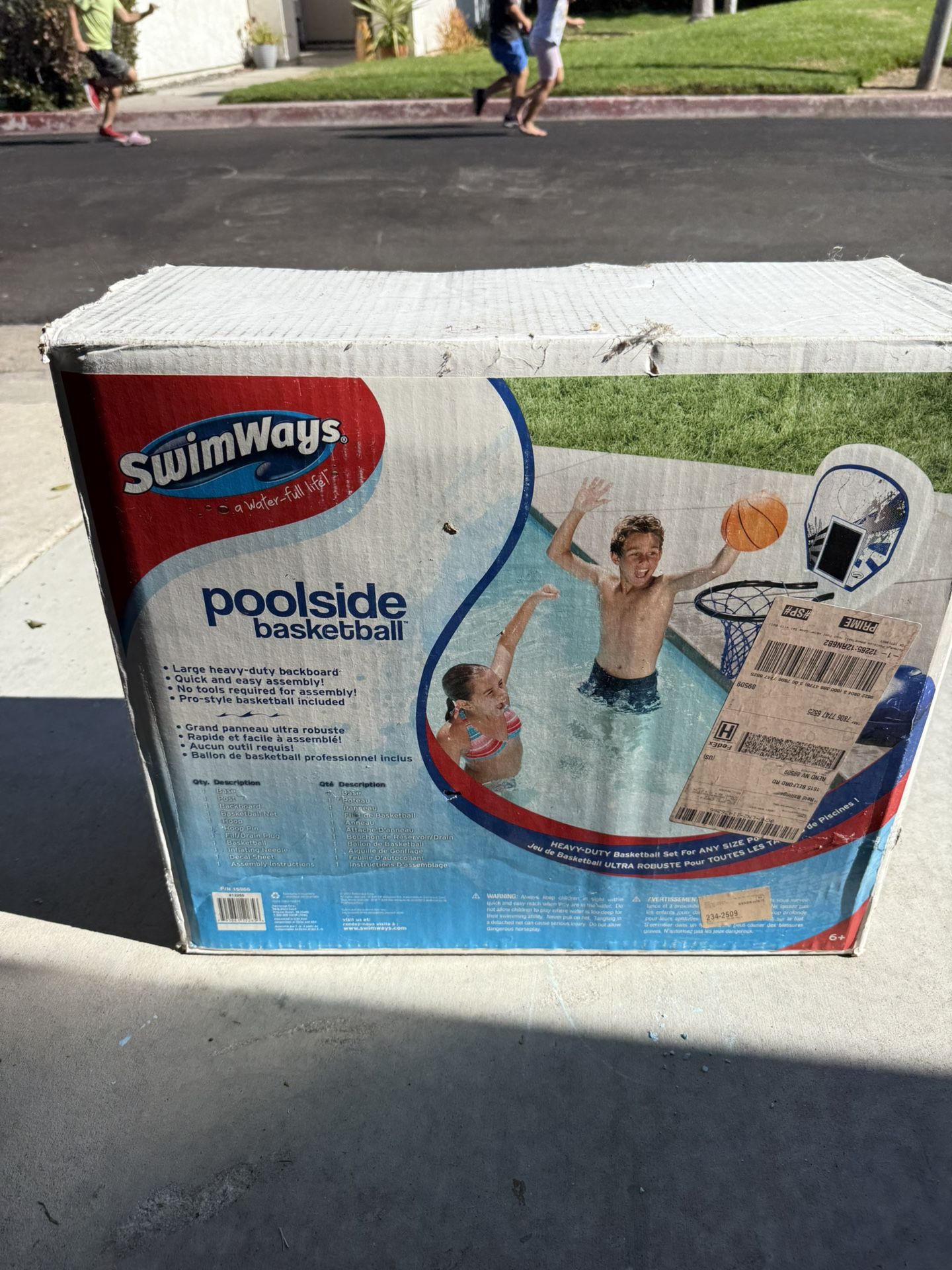 Pool Basketball Hoop