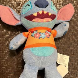 STITCH Disney’s Lilo 7.5 Inch Beanbag Plushie, Tropical Shirt Stitch