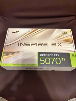 MSI Inspire 3x OC 5070Ti 16gb GDDR7