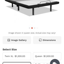 Bob’s Furniture King adjustable base