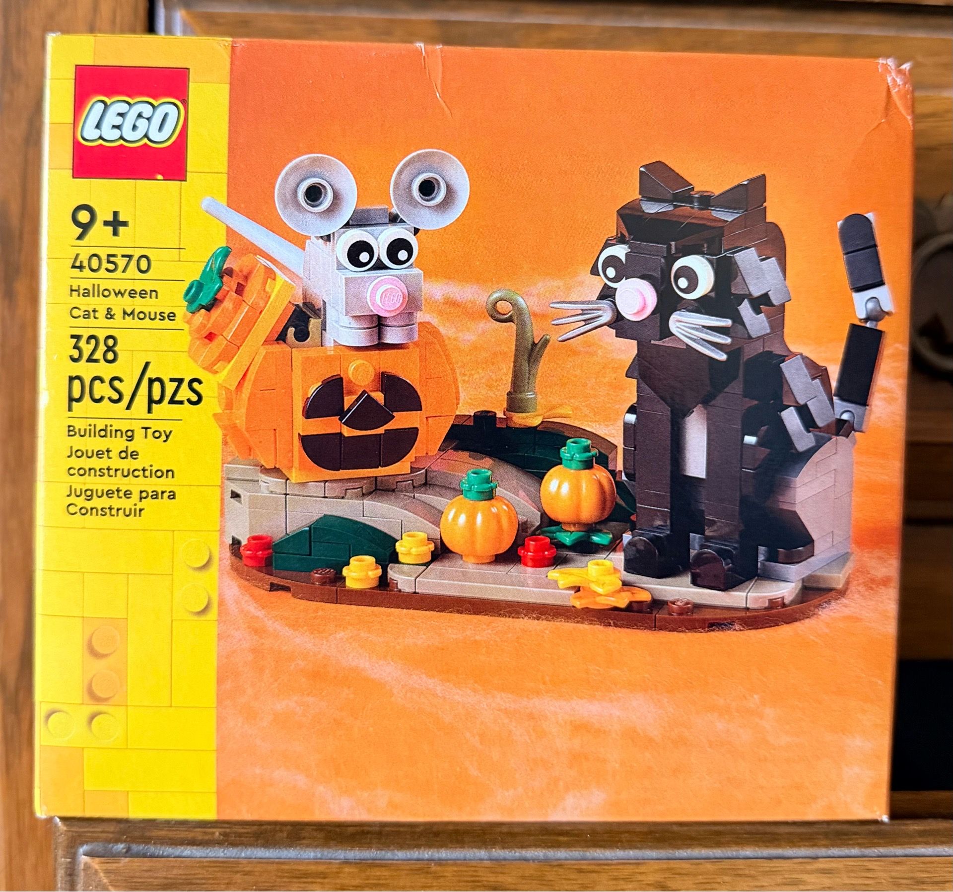 New in Box Lego Halloween Cat and Mouse
