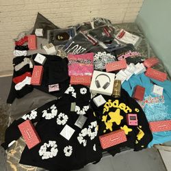 Designer clothes and cologne