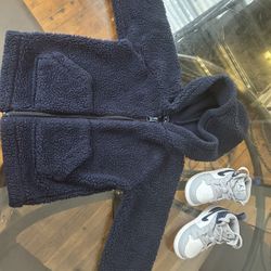 Toddler jacket and Sneakers 