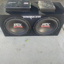 12” MTX Subwoofers In A Box
