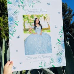 Quinceañera, XV, Bautizo, Birthday Welcome Signs