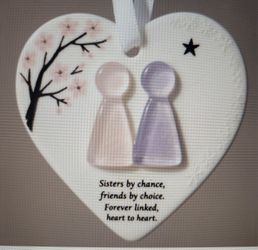 Heart Gift Best Friend  Christmas Ornament 