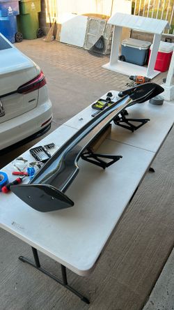 carbon fiber gt wing spoiler
