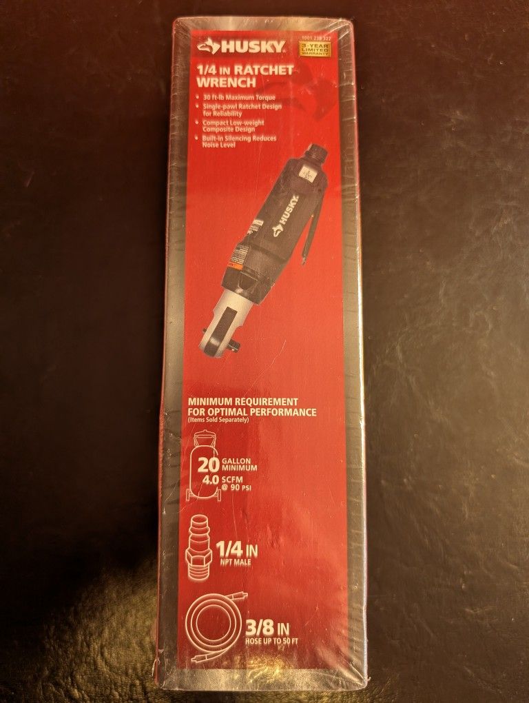 Husky 1/4 Ratchet Wrench 