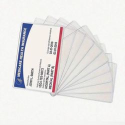 10pc Waterproof Card Saver