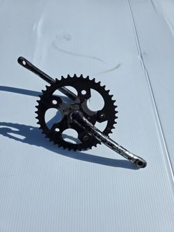 GT sprocket and crank