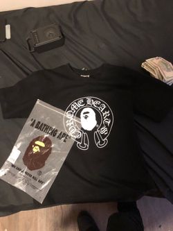 Bape tee used 1 time