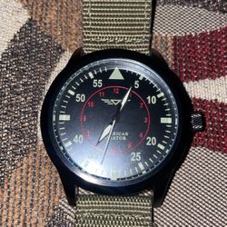 American Aviator With Leather/cloth Strap
