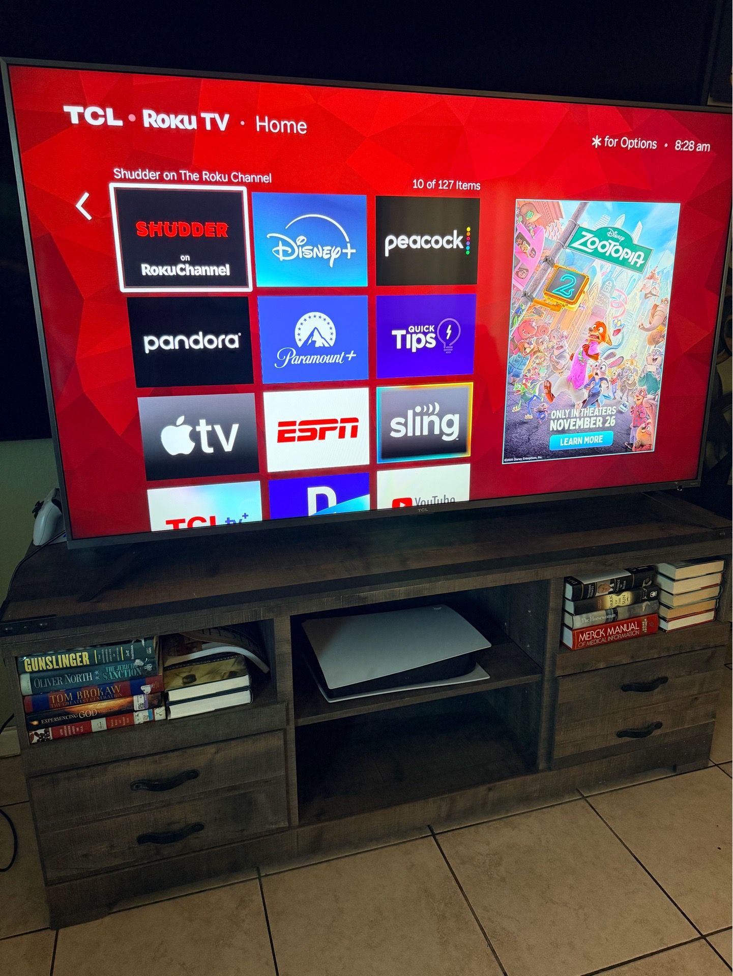 TCL 65 PULGADAS CLASS 6-SERIES 4K UHD DOLBY VISION HDR ROKU SMART TV - 65R615