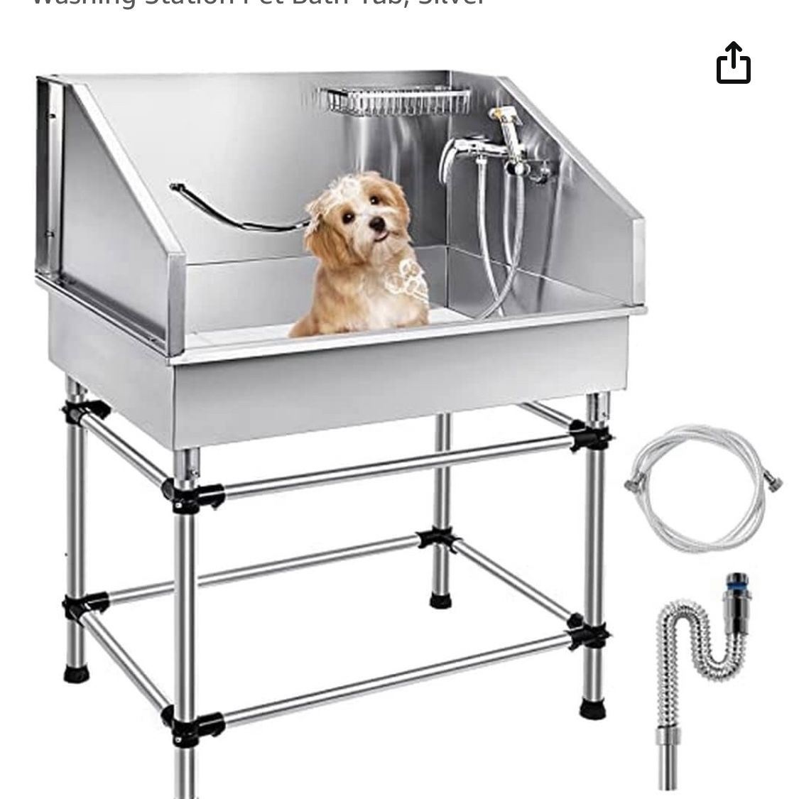 Dog  Wash Station Stainless