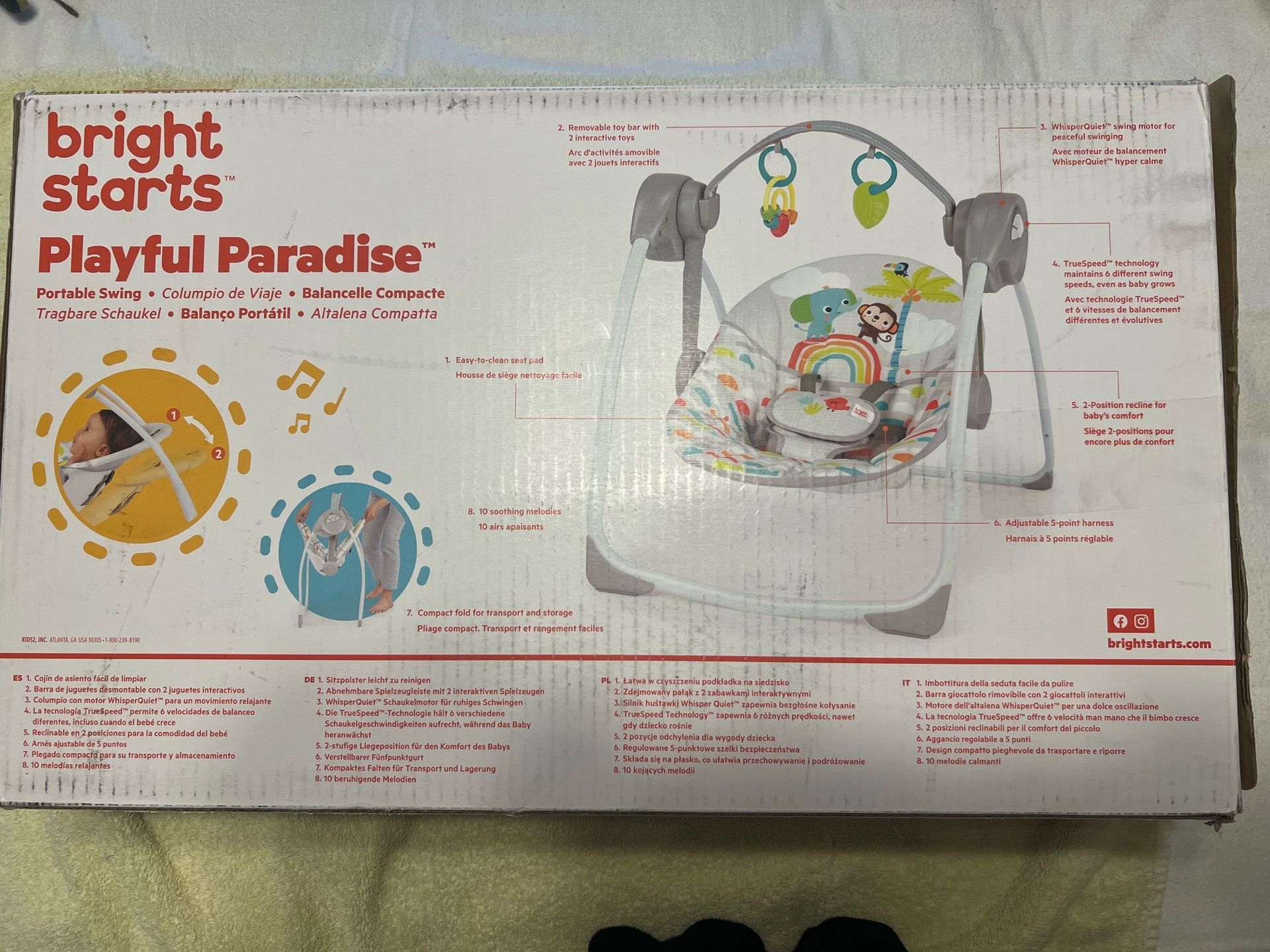 Baby swing