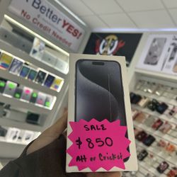 Iphone 15 Pro Max For Att&t  or cricket 