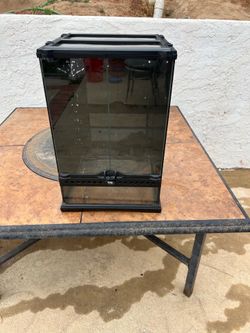 Reptile enclosure cage exo Terra 12x12x18