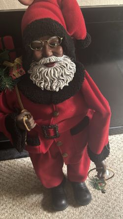 Black Santa Claus 🤭❤️