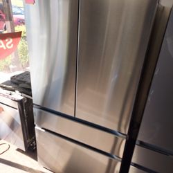 LG 30cu.ft 4-Door French-Door Refrigerator (60%OFF) 