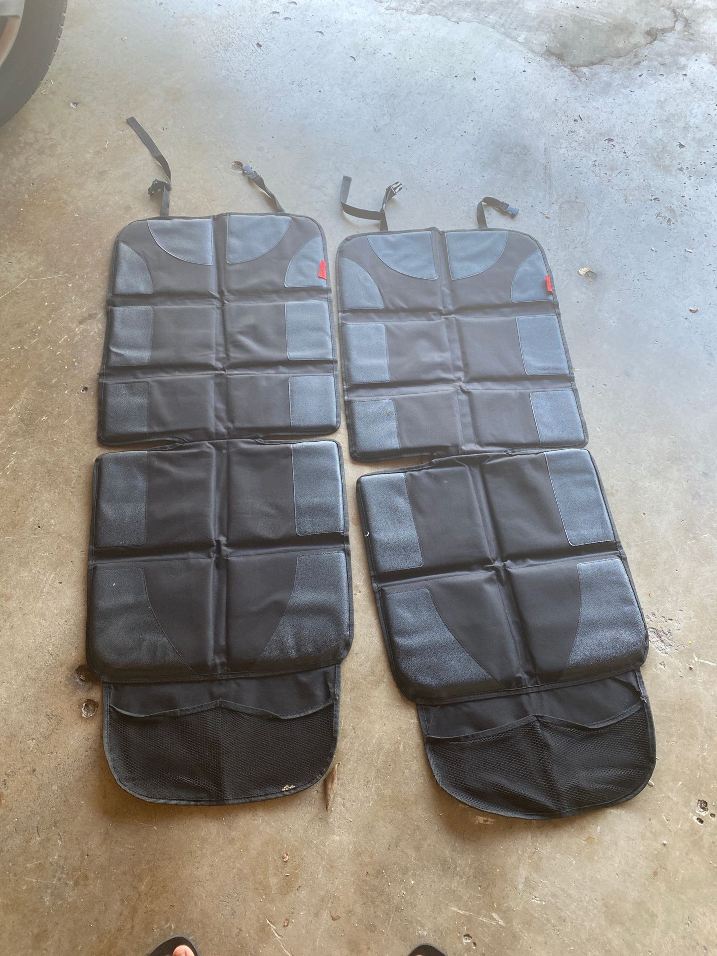 Car seat leather seat protectors
