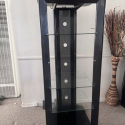 Modern Black Display Shelf – Clean, Sleek, Versatile