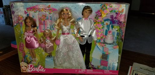 COLLECTIBLE BARBIE NEW IN BOX BARBIE I CAN BE A BRIDE WEDDING SET. PICK UP MIDDLEBORO ONLY