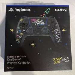 Lebron James PS 5 Dual Sense Controller (SEALED)