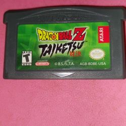 Dragon Ball Z Taiketsu For Game Boy Advance 