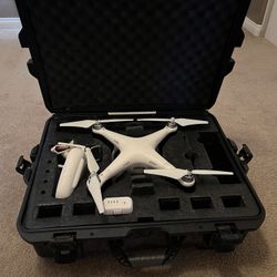 White Phantom DJI 3 Drone Used Once 