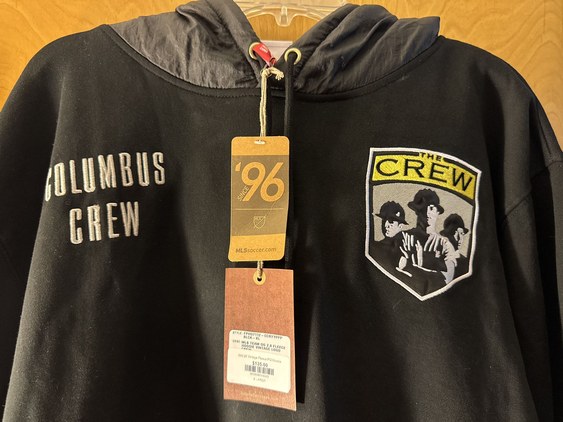 Columbus Crew Sweatshirt Size Xl Brand New! Mitchell And Ness