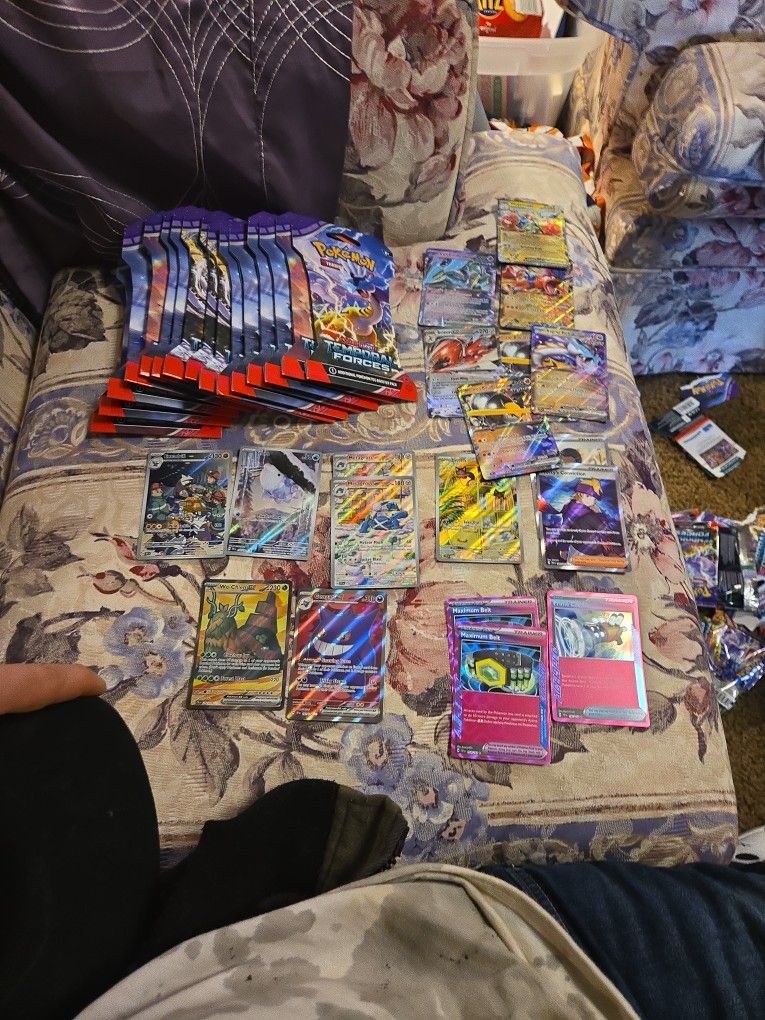 15 Packs And Some Rares Temperal Forces
