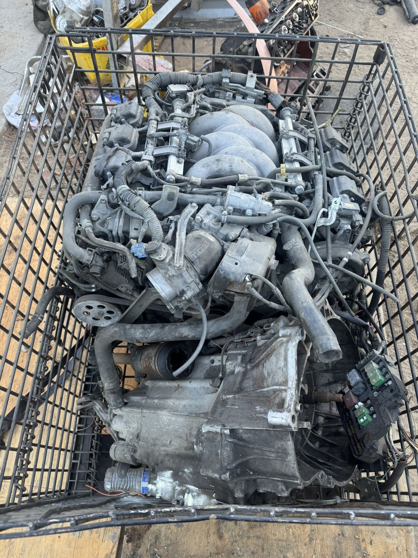 Honda C35A 3.5L V6 SOHC engine and automatic transmission