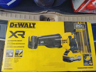 New! XR DeWalt SawZall