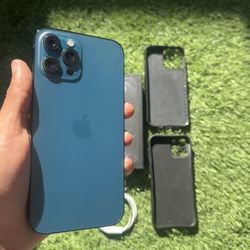 iPhone 12 Pro Max 128GB Blue Mint Condition!