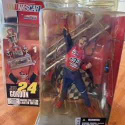 MacFarlane Toys Series 1 Jeff Gordon #24 Action Figure Nascar sealed