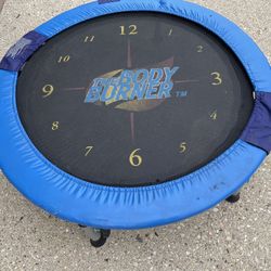 Mini Trampoline Rebounder, Portable 