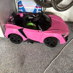 Free Electric Pink Car