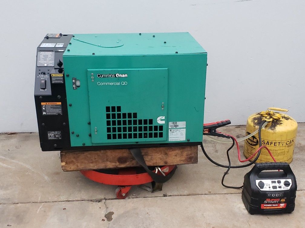 Onan Quiet Diesel Generator 5,000 Watts