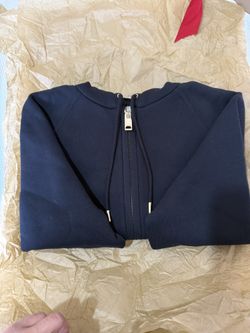 Burberry Zip Up Hooded Sweater