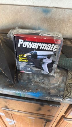 Powermate half inch impact wrench brand new still help in the box