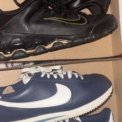 2 Pairs Or Nike Shoes Size 10 And 10.5 Running Nike Shoes Size 10 Nike Cortez Size 10.5