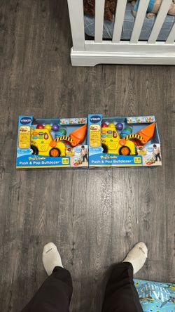 Pop A Balls, Pushing Pop Bulldozer Toy