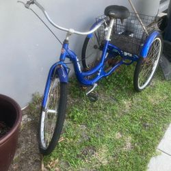Bicycle A three wheeler