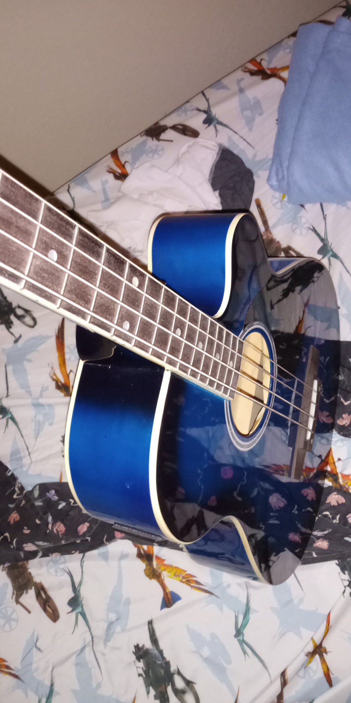 Acoustic electric bass guitar by best choice product