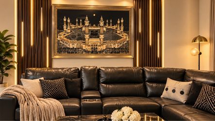 Black sofa of 5