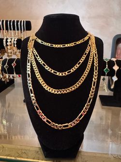 Men Chain Oro Laminado